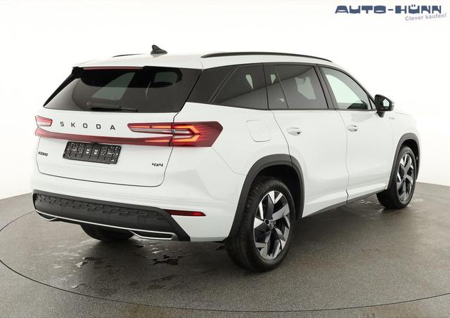Skoda Kodiaq 2.0 TSI 150 kW 4x4 Sportline DSG Sportline, Pano, AHK, Navi, Matrix, Canton, Side, FS-beheizbar, el. Klappe, Kamera, 19-Zoll, 5 J.-Garantie 