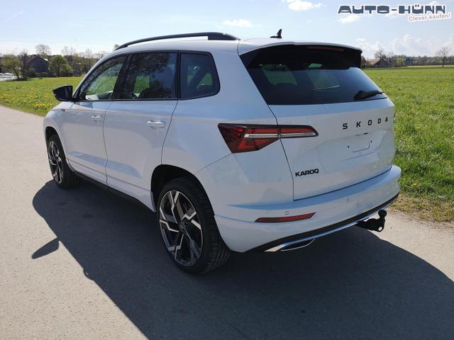 Skoda Karoq Sportline 2.0TDI DSG 4x4 AHK Matrix Leder 19 Zoll 