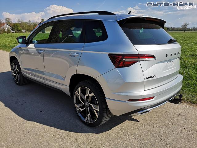 Skoda Karoq Sportline 2.0TDI DSG 4x4 AHK Matrix Leder 19 Zoll 
