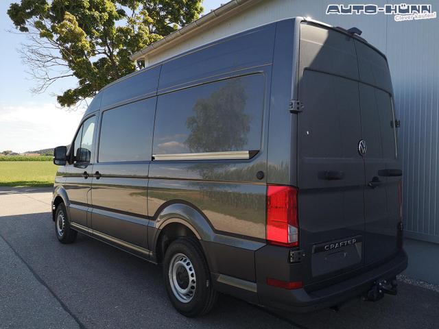 Volkswagen Crafter Kastenwagen Kasten 35 mittellang Hochdach FWD 2.0 TDI L3H3 LED 2 Schiebet&uuml;ren AHK Kamera 270 Grad App PDC GRA 