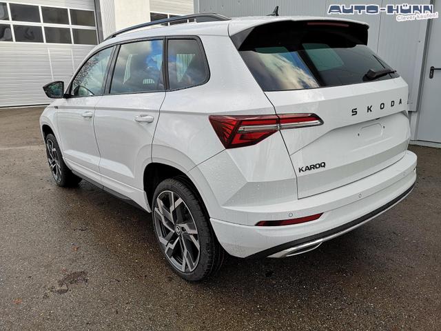 Skoda Karoq Sportline 2.0TDI DSG 4x4 AHK Matrix Leder 19 Zoll 
