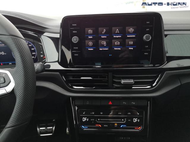 Volkswagen T-Roc R-Line 1.5TSI DSG AHK Pano ACC 19 Zoll schwarz 