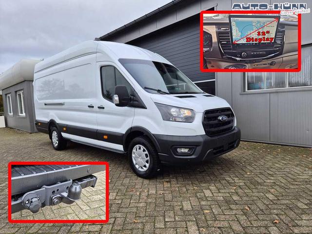 Ford Transit 350 L4H3 2.0 EcoBlue 130PS Trend Heckantrieb 3,5t 2-Sitzer AHK Sitzheizung Frontscheibe beheizb. Klimaautomatik Navi PDC v+h Bluetooth DAB Apple CarPlay Android Auto Tempomat Ganzj.Reifen 