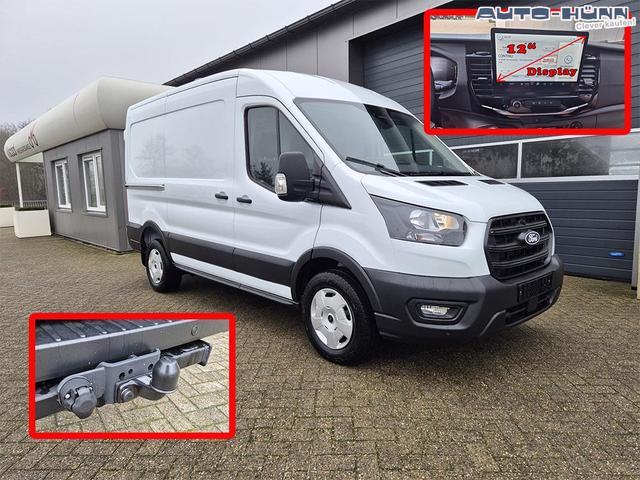 Ford Transit L2H2 2.0 EcoBlue 130PS Trend 3,5t 3-Sitzer AHK Sitzheizung Lenkradheizung Frontscheibe beheizb. Klimaautomatik PDC v+h R&uuml;ckf.Kamera Bluetooth DAB Apple CarPlay Android Auto Tempomat Ganzj.Reifen 