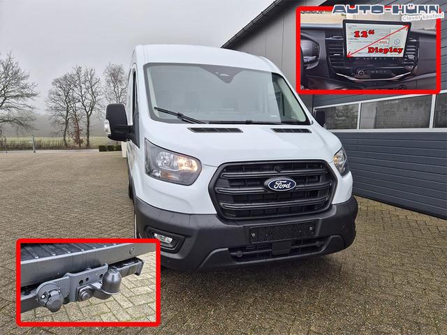 Ford Transit L2H2 2.0 EcoBlue 130PS Trend 3,5t 3-Sitzer AHK Sitzheizung Lenkradheizung Frontscheibe beheizb. Klimaautomatik Bluetooth DAB Apple CarPlay Android Auto PDC v+h Rückf.Kamera Tempomat 