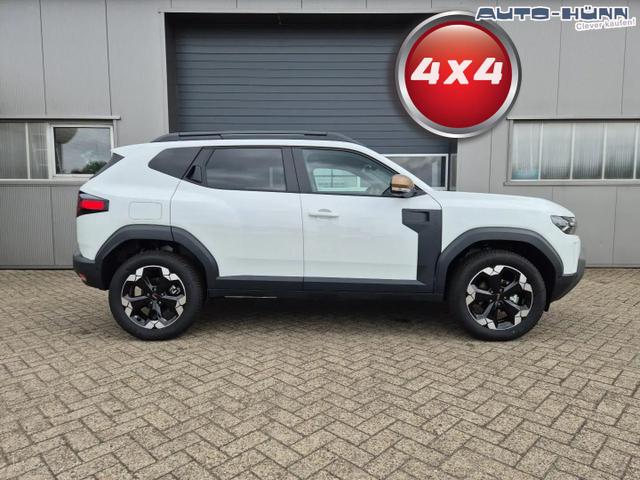 Dacia Duster Extreme 4x4 130PS 1.2 TCe 4x Kamera Lenkradheizung Sitzheizung Klimaautomatik Teil-Leder elektr.Parkbremse Bluetooth Apple Carplay Android Auto PDC v+h 2xKeyless 18-LM Ganzj.Reifen 