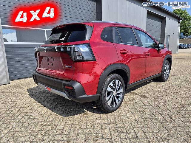 Suzuki S-Cross Comfort+ 110PS MHEV 4x4 ALLGRIP 1.4 Boosterjet Teilleder Navi Klimaautomatik Sitzheizung ACC PDC v+h 4x Kamera Suzuki-Radio Apple CarPlay Android Auto Touchscreen 2xKeyless 17-LM 