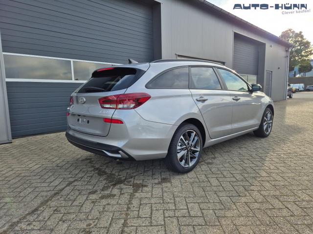 Hyundai i30 Kombi 1.5 T-GDI 95PS Sitzheizung Lenkradheizung Klimaautomatik Tempomat Navi Apple CarPlay + Android Auto PDC v+h Rückf.Kamera 17-LM 