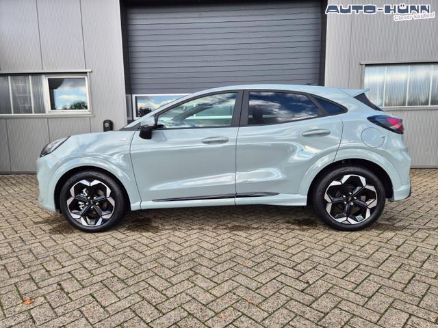 Ford Puma ST-Line X 1.0 EcoBoost Hybrid 125PS Automatik NEUES MODELL 360°Kamera AbstandsTempomat el.Heckklappe Premium Leder (Sensico) B+O-Sound Klimaautomatik Sitzheizung Lenkradheizung Frontscheibe beheizb. Ford-Navi SYNC4 Bluetooth Apple CarPlay Android A 