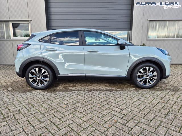 Ford Puma Titanium 1.0 EcoBoost Hybrid 125PS Automatik Klimaautomatik Sitzheizung Lenkradheizung Frontscheibe beheizb. LED-Scheinwerfer Ford-Navi SYNC4 Bluetooth Apple CarPlay Android Auto PDC 17-LM 