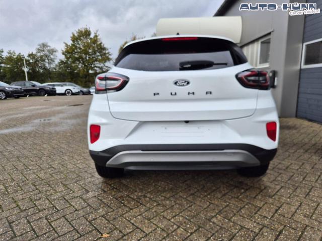 Ford Puma Titanium 1.0 EcoBoost Hybrid 125PS Automatik Klimaautomatik Sitzheizung Lenkradheizung Frontscheibe beheizb. LED-Scheinwerfer Ford-Navi SYNC4 Bluetooth Apple CarPlay Android Auto PDC 17-LM 