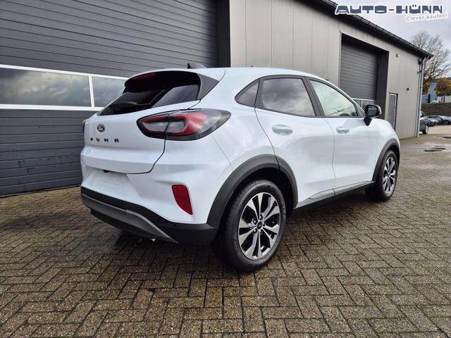 Ford Puma Titanium 1.0 EcoBoost Hybrid 125PS Automatik Klimaautomatik Sitzheizung Lenkradheizung Frontscheibe beheizb. LED-Scheinwerfer Ford-Navi SYNC4 Bluetooth Apple CarPlay Android Auto PDC 17-LM 