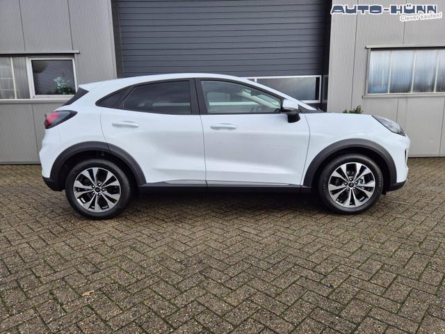 Ford Puma Titanium 1.0 EcoBoost Hybrid 125PS Automatik Klimaautomatik Sitzheizung Lenkradheizung Frontscheibe beheizb. LED-Scheinwerfer Ford-Navi SYNC4 Bluetooth Apple CarPlay Android Auto PDC 17-LM 