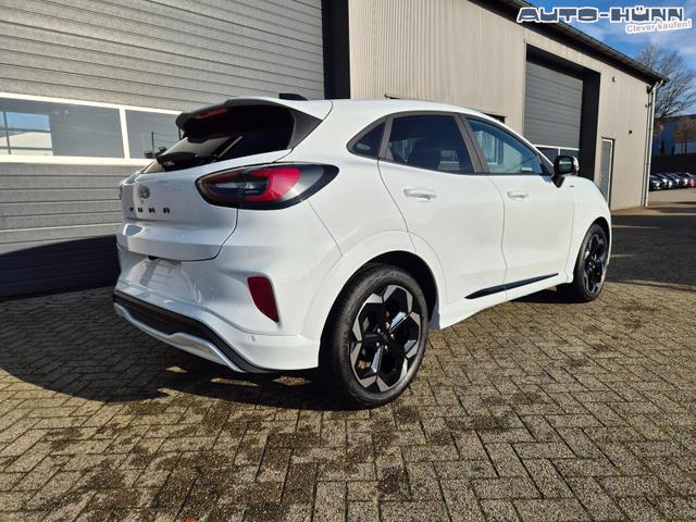 Ford Puma ST-Line X 1.0 EcoBoost Hybrid 125PS Automatik NEUES MODELL 360°Kamera AbstandsTempomat el.Heckklappe Premium Leder (Sensico) B+O-Sound Klimaautomatik Sitzheizung Lenkradheizung Frontscheibe beheizb. Ford-Navi SYNC4 Bluetooth Apple CarPlay Android A 