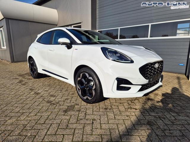 Ford Puma ST-Line X 1.0 EcoBoost Hybrid 125PS Automatik NEUES MODELL 360°Kamera AbstandsTempomat el.Heckklappe Premium Leder (Sensico) B+O-Sound Klimaautomatik Sitzheizung Lenkradheizung Frontscheibe beheizb. Ford-Navi SYNC4 Bluetooth Apple CarPlay Android A 