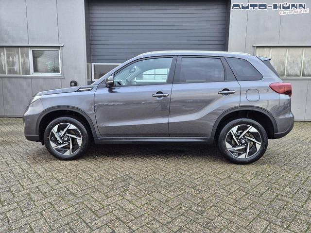Suzuki Vitara Comfort+ 110PS Automatik MHEV 4x4 ALLGRIP 1.4 Boosterjet Allrad Teilleder Navi Klimaautomatik Sitzheizung ACC PDC v+h Rückf.Kamera Suzuki-Radio Apple CarPlay Android Auto Touchscreen 2xKeyless 17-LM 