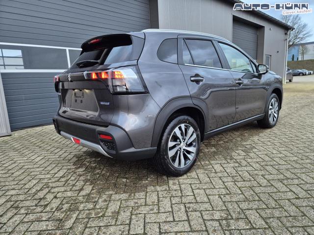 Suzuki S-Cross Comfort+ 110PS Automatik MHEV 4x4 ALLGRIP 1.4 Boosterjet Allrad Teilleder Navi Klimaautomatik Sitzheizung ACC PDC v+h 4x Kamera Suzuki-Radio Apple CarPlay Android Auto Touchscreen 2xKeyless 17-LM 