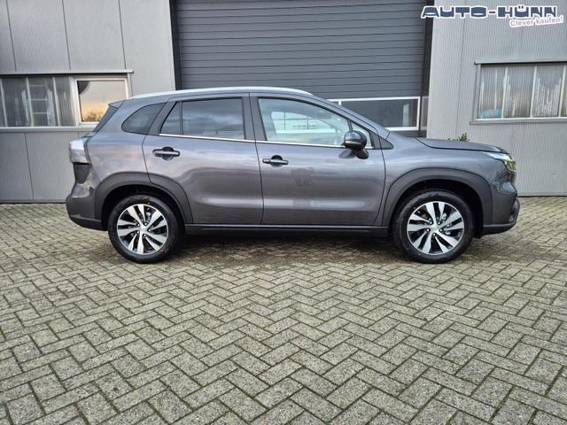 Suzuki S-Cross Comfort+ 110PS Automatik MHEV 4x4 ALLGRIP 1.4 Boosterjet Allrad Teilleder Navi Klimaautomatik Sitzheizung ACC PDC v+h 4x Kamera Suzuki-Radio Apple CarPlay Android Auto Touchscreen 2xKeyless 17-LM 