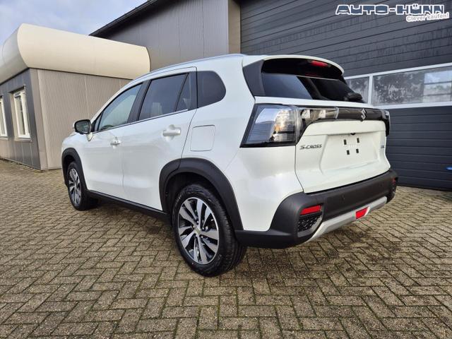 Suzuki S-Cross Comfort+ 110PS Automatik MHEV 4x4 ALLGRIP 1.4 Boosterjet Allrad Teilleder Navi Klimaautomatik Sitzheizung ACC PDC v+h 4x Kamera Suzuki-Radio Apple CarPlay Android Auto Touchscreen 2xKeyless 17-LM 