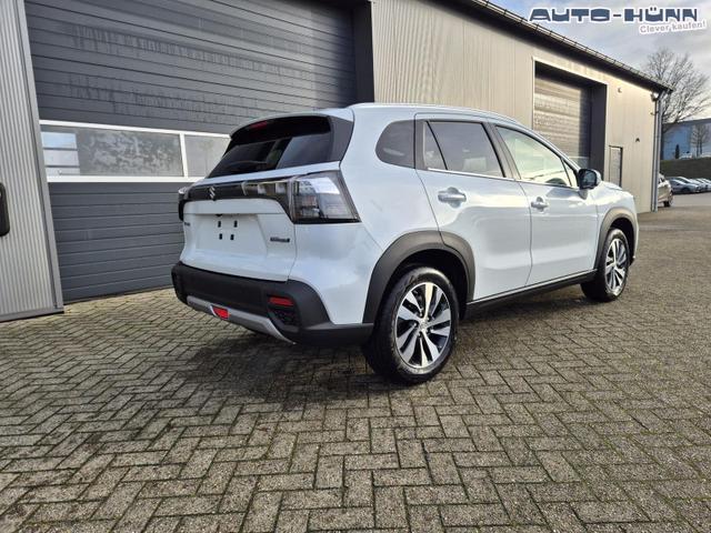 Suzuki S-Cross Comfort+ 110PS Automatik MHEV 4x4 ALLGRIP 1.4 Boosterjet Allrad Teilleder Navi Klimaautomatik Sitzheizung ACC PDC v+h 4x Kamera Suzuki-Radio Apple CarPlay Android Auto Touchscreen 2xKeyless 17-LM 