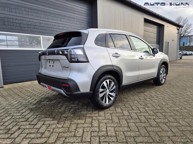 Suzuki S-Cross Comfort+ 110PS Automatik MHEV 4x4 ALLGRIP 1.4 Boosterjet Allrad Teilleder Navi Klimaautomatik Sitzheizung ACC PDC v+h 4x Kamera Suzuki-Radio Apple CarPlay Android Auto Touchscreen 2xKeyless 17-LM 