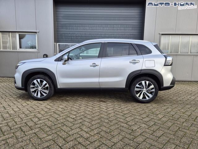 Suzuki S-Cross Comfort+ 110PS Automatik MHEV 4x4 ALLGRIP 1.4 Boosterjet Allrad Teilleder Navi Klimaautomatik Sitzheizung ACC PDC v+h 4x Kamera Suzuki-Radio Apple CarPlay Android Auto Touchscreen 2xKeyless 17-LM 