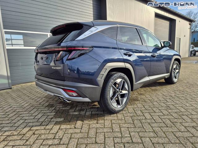 Hyundai TUCSON Trend 1.6 T-GDI 150PS Automatik TZ 2026 Teil-Leder Sitzheizung v+h Lenkradheizung Klimaautomatik Navi Touchscreen DAB+ Apple CarPlay + Android Auto PDC R&uuml;ckf.-Kamera Matrix-LED-Scheinw. 