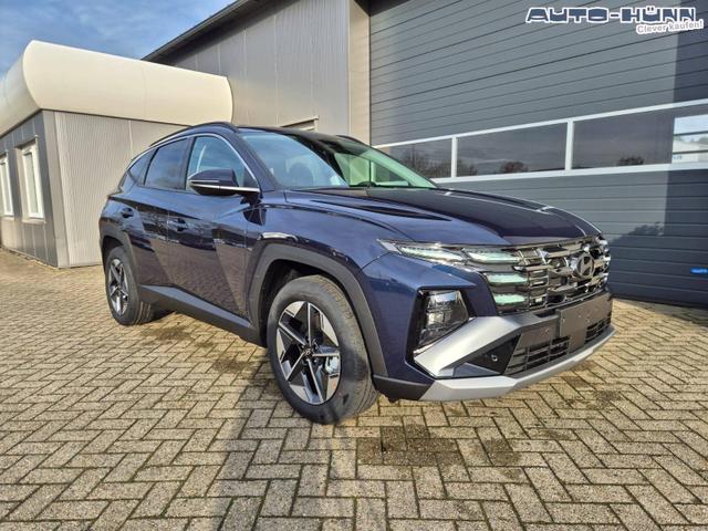 Hyundai TUCSON Trend 1.6 T-GDI 150PS Automatik TZ 2026 Teil-Leder Sitzheizung v+h Lenkradheizung Klimaautomatik Navi Touchscreen DAB+ Apple CarPlay + Android Auto PDC R&uuml;ckf.-Kamera Matrix-LED-Scheinw. 