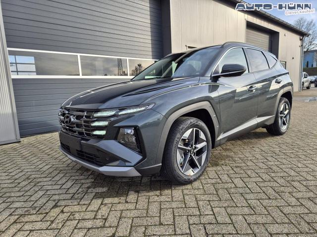 Hyundai TUCSON Trend 1.6 T-GDI 150PS Automatik TZ 2026 Teil-Leder Sitzheizung v+h Lenkradheizung Klimaautomatik Navi Touchscreen DAB+ Apple CarPlay + Android Auto PDC R&uuml;ckf.-Kamera Matrix-LED-Scheinw. 