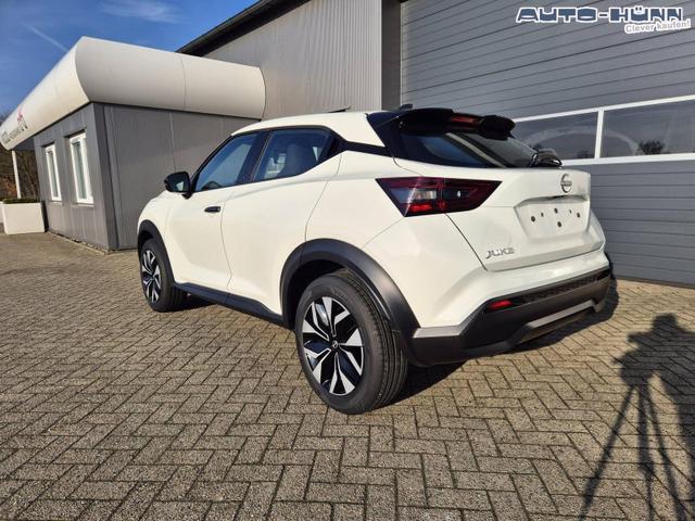 Nissan Juke 1.0 DIG-T 114PS Acenta Klimaautomatik Sitzheizung R&uuml;ckf.Kamera Bluetooth Touchscreen wireless Apple CarPlay Android Auto 