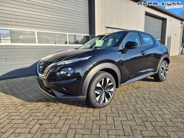 Nissan Juke 1.0 DIG-T 114PS Acenta Klimaautomatik Sitzheizung R&uuml;ckf.Kamera Bluetooth Touchscreen wireless Apple CarPlay Android Auto 