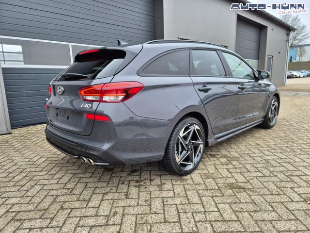 Hyundai i30 Kombi 1.6 T-GDI 150PS Automatik N-Line MY2026 Sitzheizung Lenkradheizung Klimaautomatik Navi 10,3"-Touchscreen Bluelink Apple CarPlay + Android Auto PDC v+h R&uuml;ckf.Kamera 18-LM 