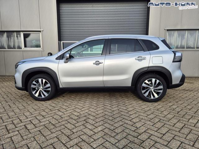 Suzuki S-Cross Comfort+ 110PS Automatik MHEV 1.4 Boosterjet Teilleder Navi Klimaautomatik Sitzheizung ACC PDC v+h 4x Kamera Suzuki-Radio Apple CarPlay Android Auto Touchscreen 2xKeyless 17-LM 