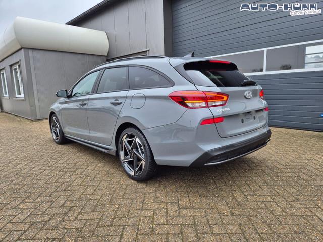Hyundai i30 Kombi 1.6 T-GDI 150PS Automatik N-Line MY2026 Sitzheizung Lenkradheizung Klimaautomatik Navi 10,3"-Touchscreen Bluelink Apple CarPlay + Android Auto PDC v+h R&uuml;ckf.Kamera 18-LM 