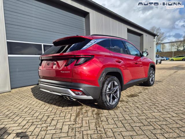 Hyundai TUCSON Trend 1.6 T-GDI 150PS Automatik TZ 2026 Teil-Leder Sitzheizung v+h Lenkradheizung Klimaautomatik Navi Touchscreen DAB+ Apple CarPlay + Android Auto PDC R&uuml;ckf.-Kamera Matrix-LED-Scheinw. 