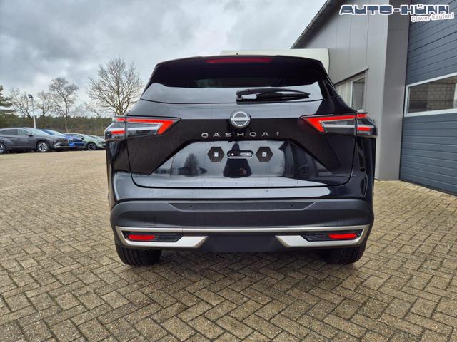 Nissan Qashqai 1.3 DIG-T MHEV 158 PS X-Tronic N-Connecta Teil-Leder PanoGlasdach Klimaautomatik Sitzheizung Lenkradheizung Navi ACC PDC v+h 360&deg;Kamera DAB Bluetooth Touchscreen Apple CarPlay Android Auto 18"LM 