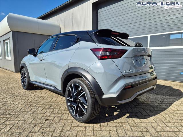 Nissan Juke 1.0 DIG-T 114PS N-Design Automatik Teil-Leder Klimaautomatik Sitzheizung Lenkradheizung PDC v+h R&uuml;ckf.Kamera Navi 19"LM Bluetooth Touchscreen Apple CarPlay Android Auto 