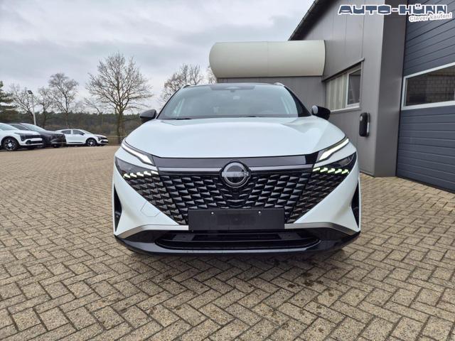 Nissan Qashqai 1.3 DIG-T MHEV 158 PS X-Tronic Tekna Premium Paket 20"LM Teil-Leder PanoGlasdach Klimaautomatik Sitzheizung Lenkradheizung Navi Head-Up Display elektr. Heckklappe ACC PDC v+h 360&deg;Kamera DAB Bluetooth Touchscreen Apple CarPlay Android Auto 