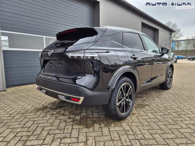 Nissan Qashqai 1.3 DIG-T MHEV 158 PS X-Tronic Tekna Voll-Leder Klimaautomatik PanoGlasdach Sitzheizung Lenkradheizung Navi Head-Up Display elektr. Heckklappe ACC PDC v+h 360&deg;Kamera DAB Bluetooth Touchscreen Apple CarPlay Android Auto 19"LM 