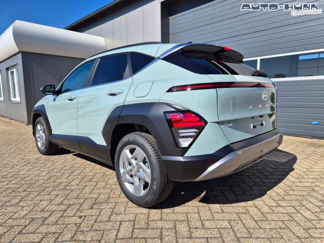 Hyundai KONA Trend 1.6 T-GDI 150PS Automatik MY2026 Voll-LED-Projektionsscheinw. mit LED-Lichtband Sitzheizung v+h Lenkradheizung ACC Klimaautomatik Navi Touchscreen DAB+ Apple CarPlay + Android Auto PDC R&uuml;ckf.Kamera 2xKeyless 17-LM 