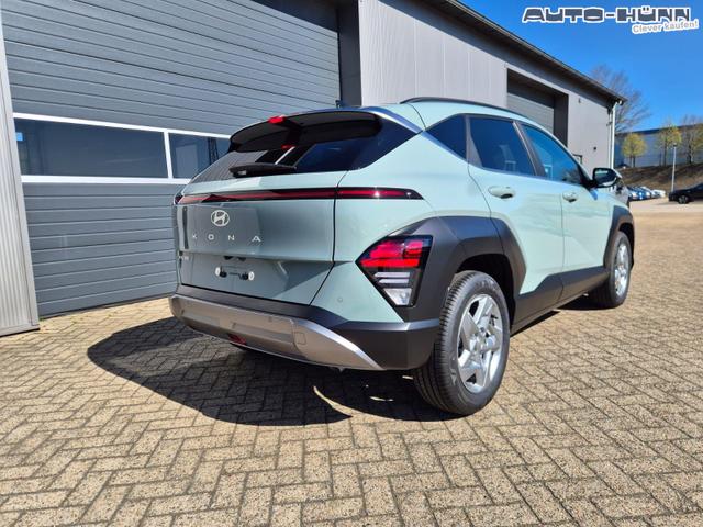 Hyundai KONA Trend 1.6 T-GDI 150PS Automatik MY2026 Voll-LED-Projektionsscheinw. mit LED-Lichtband Sitzheizung v+h Lenkradheizung ACC Klimaautomatik Navi Touchscreen DAB+ Apple CarPlay + Android Auto PDC R&uuml;ckf.Kamera 2xKeyless 17-LM 