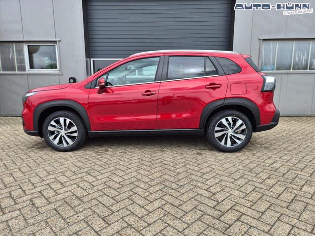 Suzuki S-Cross Comfort+ 110PS Automatik MHEV 1.4 Boosterjet Teilleder Navi Klimaautomatik Sitzheizung ACC PDC v+h 4x Kamera Suzuki-Radio Apple CarPlay Android Auto Touchscreen 2xKeyless 17-LM 
