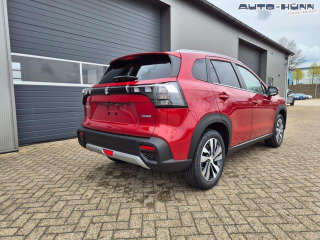 Suzuki S-Cross Comfort+ 110PS Automatik MHEV 1.4 Boosterjet Teilleder Navi Klimaautomatik Sitzheizung ACC PDC v+h 4x Kamera Suzuki-Radio Apple CarPlay Android Auto Touchscreen 2xKeyless 17-LM 