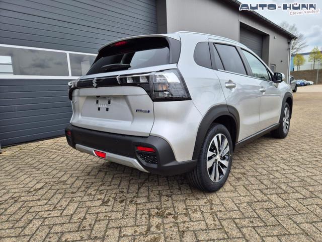Suzuki S-Cross Comfort+ 110PS MHEV 4x4 ALLGRIP 1.4 Boosterjet Teilleder Navi Klimaautomatik Sitzheizung ACC PDC v+h 4x Kamera Suzuki-Radio Apple CarPlay Android Auto Touchscreen 2xKeyless 17-LM 