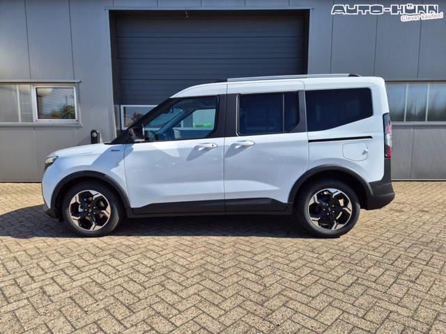 Ford Tourneo Courier 1.0 EcoBoost 125PS Active Teil-Leder Sitzheizung Lenkradheizung Klimaautomatik PDC v+h R&uuml;ckf.-Kamera ACC TWA Frontscheibe beheizb. Ford-Navi SYNC4 Apple CarPlay + Android Auto 