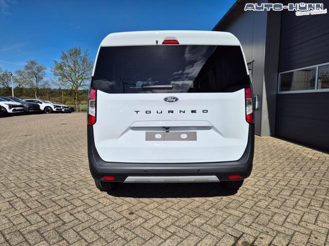 Ford Tourneo Courier 1.0 EcoBoost 125PS Active Teil-Leder Sitzheizung Lenkradheizung Klimaautomatik PDC v+h R&uuml;ckf.-Kamera ACC TWA Frontscheibe beheizb. Ford-Navi SYNC4 Apple CarPlay + Android Auto 