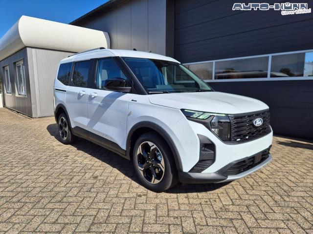 Ford Tourneo Courier 1.0 EcoBoost 125PS Active Teil-Leder Sitzheizung Lenkradheizung Klimaautomatik PDC v+h R&uuml;ckf.-Kamera ACC TWA Frontscheibe beheizb. Ford-Navi SYNC4 Apple CarPlay + Android Auto 