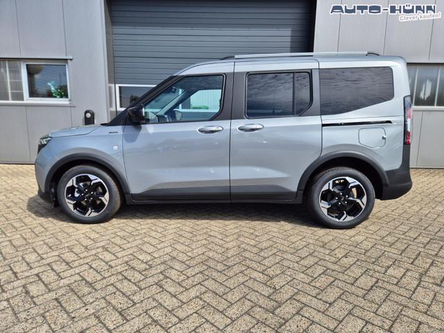 Ford Tourneo Courier 1.0 EcoBoost 125PS Active Teil-Leder Sitzheizung Lenkradheizung Klimaautomatik PDC v+h R&uuml;ckf.-Kamera ACC TWA Frontscheibe beheizb. Ford-Navi SYNC4 Apple CarPlay + Android Auto 