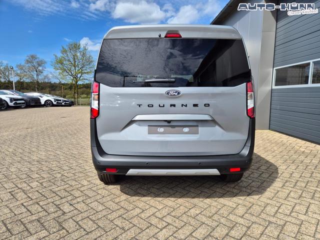 Ford Tourneo Courier 1.0 EcoBoost 125PS Active Teil-Leder Sitzheizung Lenkradheizung Klimaautomatik PDC v+h R&uuml;ckf.-Kamera ACC TWA Frontscheibe beheizb. Ford-Navi SYNC4 Apple CarPlay + Android Auto 