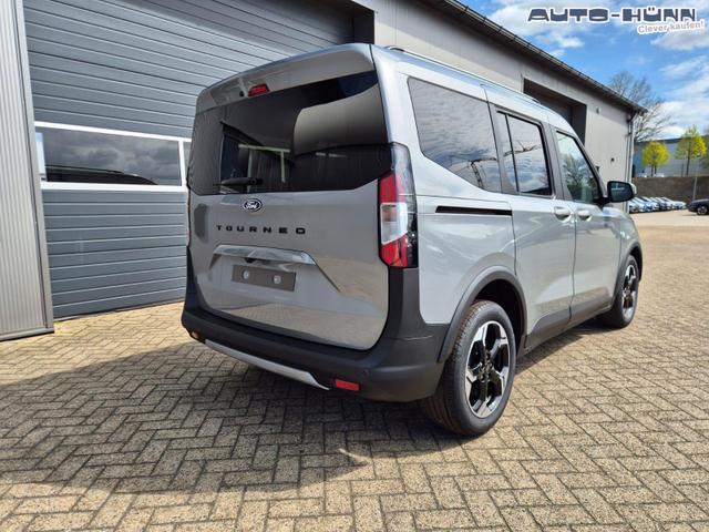 Ford Tourneo Courier 1.0 EcoBoost 125PS Active Teil-Leder Sitzheizung Lenkradheizung Klimaautomatik PDC v+h R&uuml;ckf.-Kamera ACC TWA Frontscheibe beheizb. Ford-Navi SYNC4 Apple CarPlay + Android Auto 